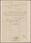 Wayne, Anthony. Chenuchohungutho. Speech: The Corn Planter and New Arrow's speech to his Excellency Major General Wayne