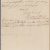 White, Henry. New York. To William Duer