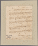 Willard, Josiah. Boston. To Governor Wentworth