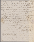 Wright, Silas. Canton. To B.F. Butler