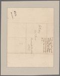 Yates, Joseph C. New York. To Governor Enos T. Throop