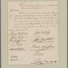 Clinton, George, et. al. Albany. To Governor and Honorable Council of Appointment
