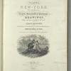 Views in New-York and its environs, [Title page]