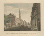 Arch Street, with the Second Presbyterian Church.  Philadelphia.