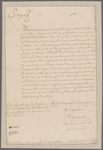 George III. St. James Court. To Councillor Charles Townshend