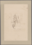 Albemarle. To Captain John Kompthorne