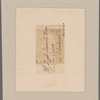 Annandale, C[harlotte, Lady]. [Scotland]. To Hugh Somervile