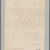 Barrington. War Office. To Rt. Honorable Lords and other Commissioners for the Affairs of Chelsea Hospital