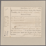 Beckwith, George. New York