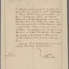 Blücher, Gebhard Leberecht von. Berlin. [To Karl Müchler]