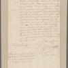 Compton, William. Dover. To Colonel William Legg, et. al