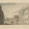 Bank of the United States, with a view of Third Street Philadelphia.