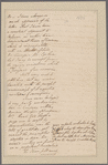 Law, Thomas. To Lord Cornwallis