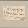 Shirley, William. To Treasurer Gray