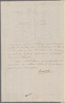 Bonaparte, Napoleon. To Monsieur le Marquis [de Manfredini]