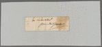 Clipped signature