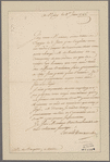 De Maillebois, Maréchal. To M. Du Bargettor à Antibe