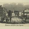 Eastern entrance into Lyons.
