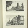 Elysian fields, Hoboken (New York in the distance) ; City Hotel, Trinity and Grace Churches (Broadway).