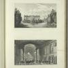 Lunatic asylum (Manhattanville) ; Merchants Room, Exchange (Wall Street).