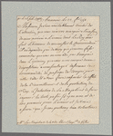 Bourbon, Louis de. To the magistrates of the free city of Goslar