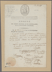 Rewbell, Jean Francois, et al. Convention Nationale. Comité de surété generale et de surveillance