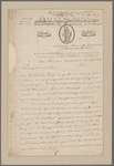 Gardanne, Amédée. Cain. To Napoleon Bonaparte