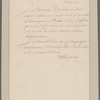 Vergennes, Charles Gravier, comte de. Versailles. To De Breteuil