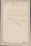 Vergennes, Charles Gravier, comte de. Versailles. To De Breteuil