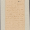 Bellows, H.W. New York. To Mr. Shaw
