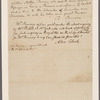 Rumsey, B. and Clark, Abraham. To Boudinot