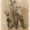 Publicity photograph of Clark and McCullough (Bobby Clark and Paul McCullough) during the production of the stage revue Walk a Little Faster