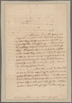 Steuben, [Friedrich Wilhelm, Baron von]. Philadelphia. To John Houston