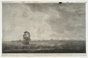 A view of Charles-town, the capital of South Carolina.