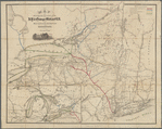 Map shewing the location of the N.Y. & Oswego Midland R.R. with existing and proposed connection, January 1st 1869