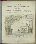 The deed of settlement of the Mutual Assurance Company, for insuring houses from loss by fire in New York.
