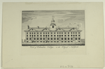 View of Columbia College in the city of New York.