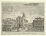 A S.W. view of the State House, in Boston.