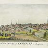A south west view of Lancaster in Pennsylvania