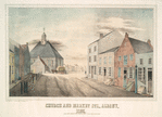 Church and Market Sts., Albany, 1805.