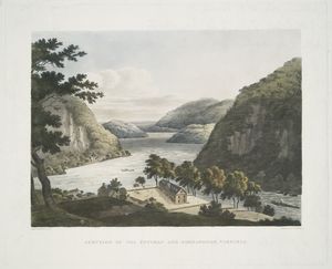 Junction of the Potomac and Shenandoah, Virginia.