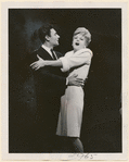Harry Guardino and Angela Lansbury in the stage production Anyone Can Whistle