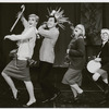 Angela Lansbury, Sab Shimono, Jane Connell, and Stuart Getz in the stage production Mame