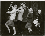 Angela Lansbury, Sab Shimono, Jane Connell, and Stuart Getz in the stage production Mame