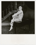 Angela Lansbury (sitting on piano) in the stage production Mame