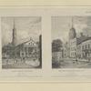 Plate 10th. St. Paul's Church, Broadway, New York ; Merchant's Exchange, Wall Stt. New York.