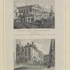 Plate 15th. Church of the Ascension, Canal St. New York ; Exchange Place, looking to Hanover St. New York.