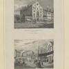 Plate 3d. Masonic Hall, Broadway, New York ; Landing place, foot of Barclay St. New York.