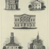 Rotunda, Chambers Street, Grace Church, Broadway, U.S. Branch Bank, Wall Street, St. George's Church, Beekman St., St. Patricks Cathedral, Mott St.
