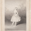 Marie Paul Taglioni [facsimile signature] in the Posnania, danse polonaise